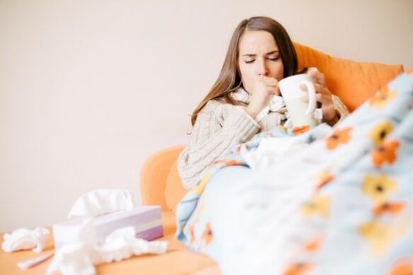 vispārējs savārgums kā parazītu simptoms organismā